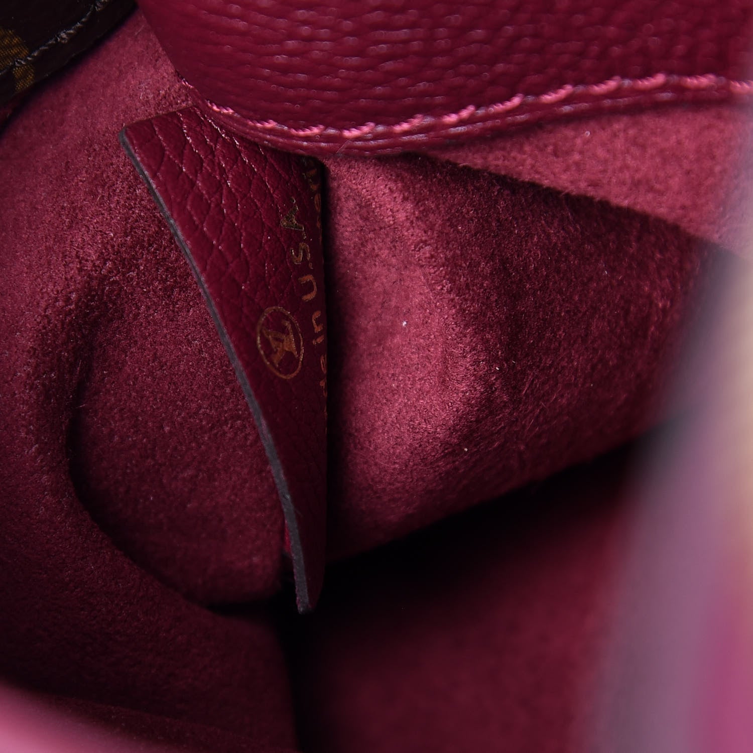 Louis Vuitton Monogram Pallas Full BB Raisin 10 of 10