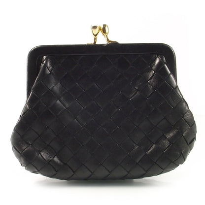 Bottega Veneta Leather Kiss Lock Coin Purse 1 of 4
