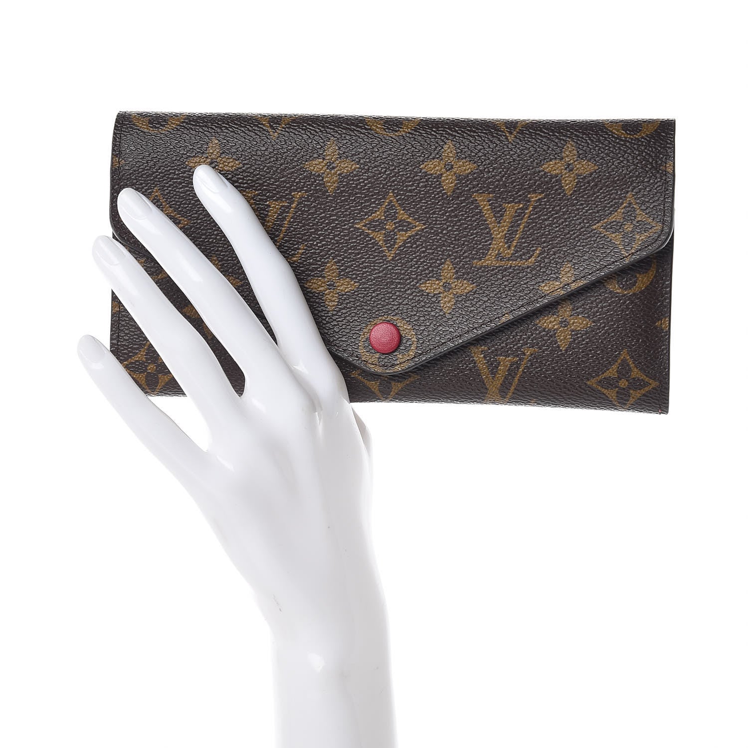 Louis Vuitton Monogram Josephine Wallet Fuchsia 2 of 10