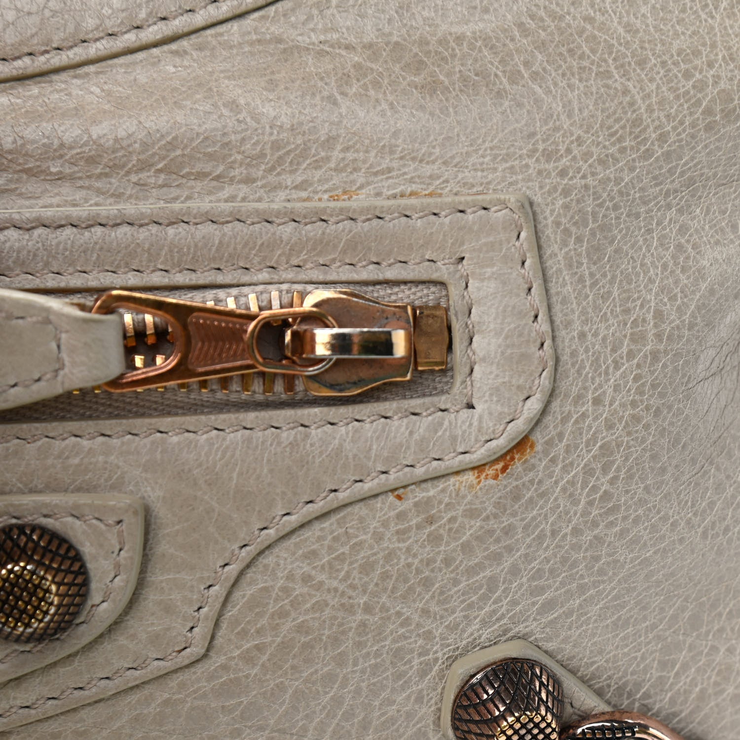 Balenciaga Agneau Giant 12 Rose Gold Hardware Hip Sahara 11 of 14