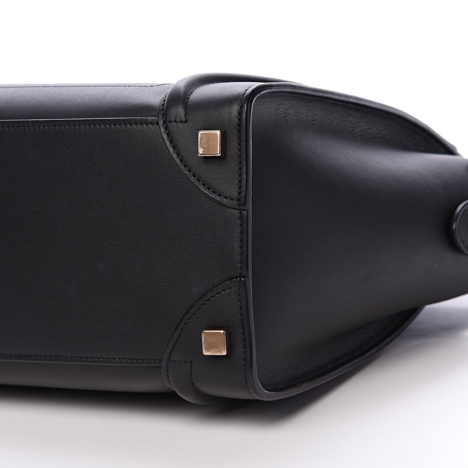 Celine Smooth Calfskin Micro Luggage Black 9 of 13