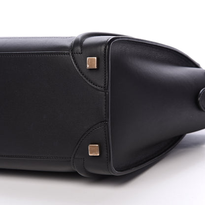 Celine Smooth Calfskin Micro Luggage Black 9 of 13
