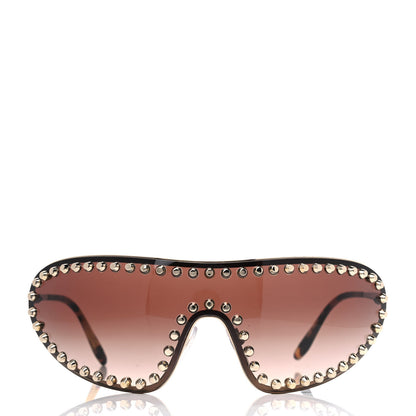 Prada Acetate Studded Sunglasses SPR 73V Tortoise 2 of 4