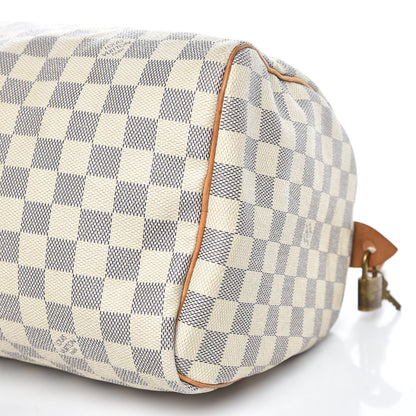 Louis Vuitton Damier Azur Speedy 30 9 of 18