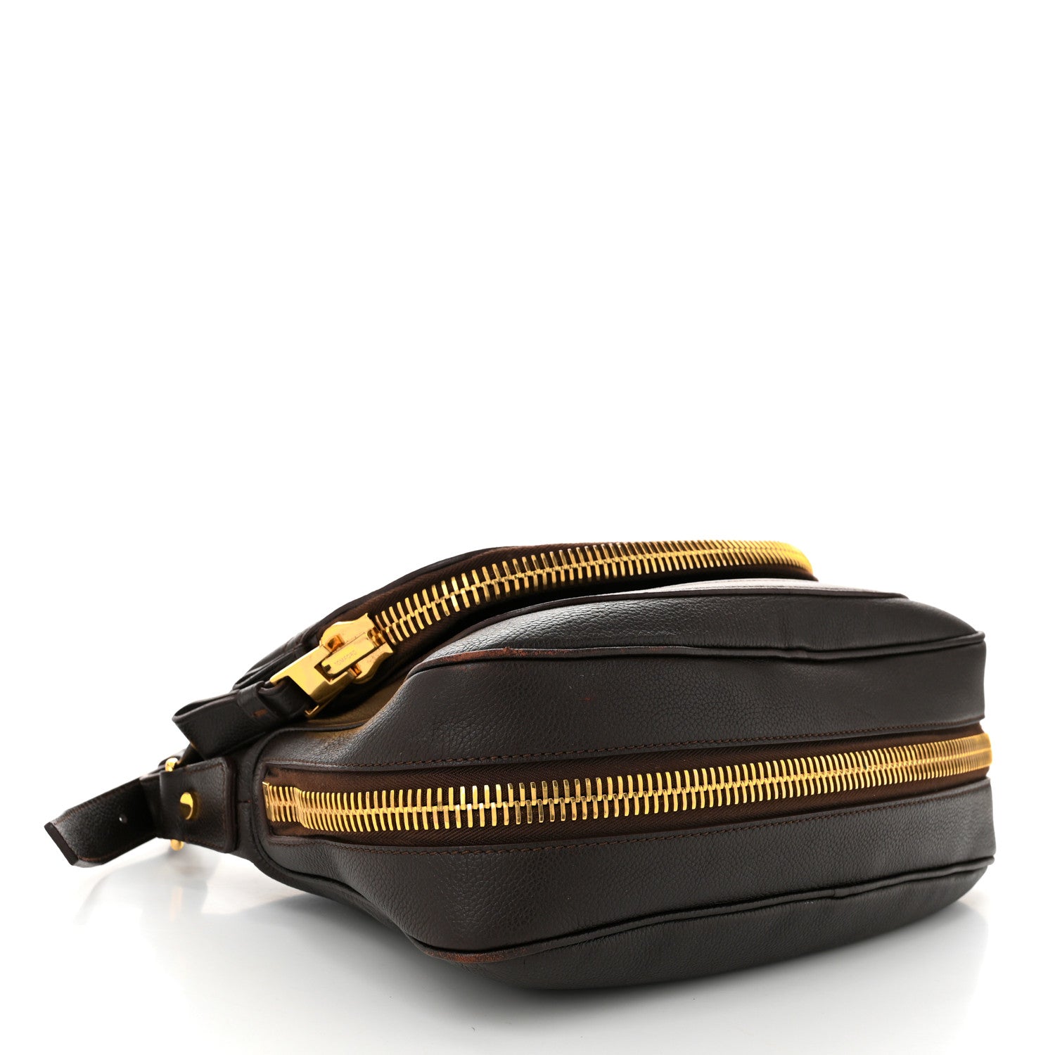 Tom Ford Grained Calfskin Medium Jennifer Crossbody Bag Brown 4 of 11