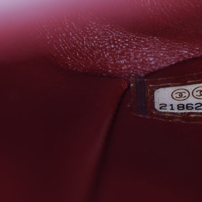 Chanel Lambskin Mosaic Medium Flap Red Multicolor 6 of 9