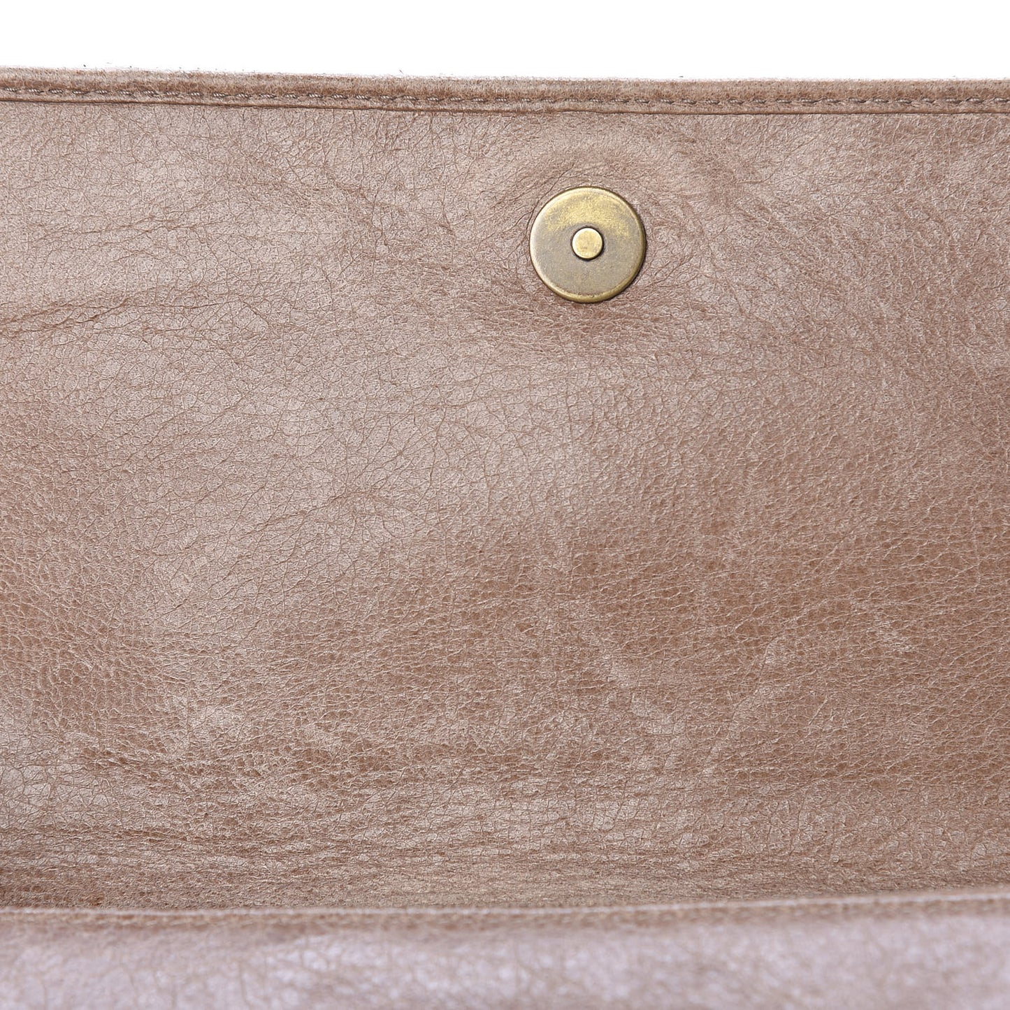 Agneau Classic Hardware Money Wallet Seigle