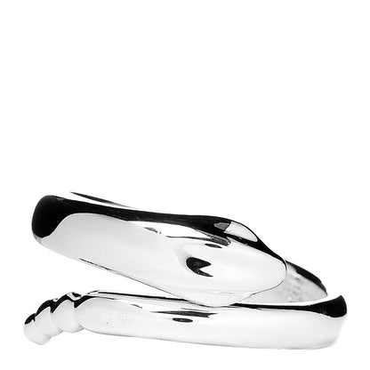 Tiffany Sterling Silver Elsa Peretti Snake Ring 52 6 1 of 4