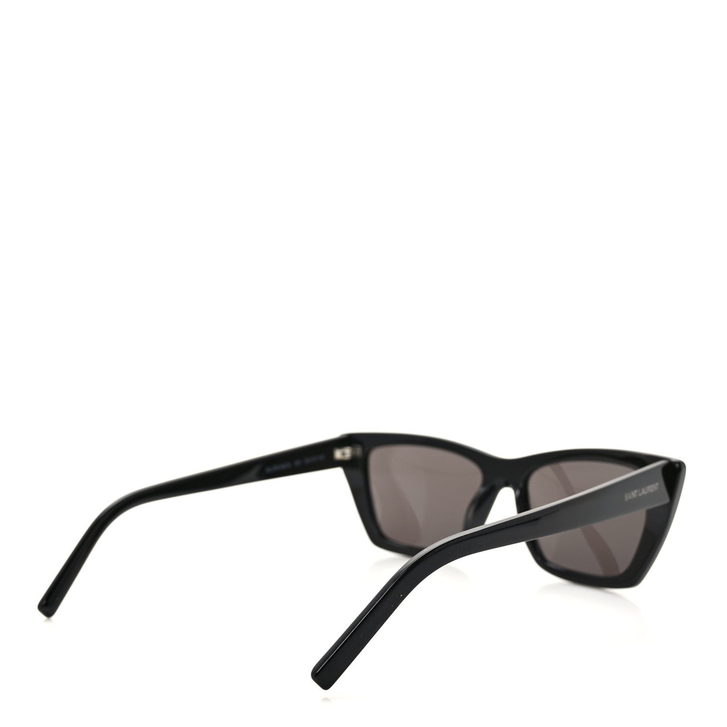 Acetate Mica Cat Eye Sunglasses SL 276 Black