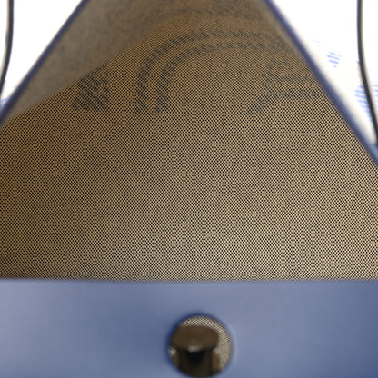 Hermes Vache Hunter Toile H Brides de Gala Herbag Zip Retourne 31 PM Bleu De France Ecru Black 6 of 11