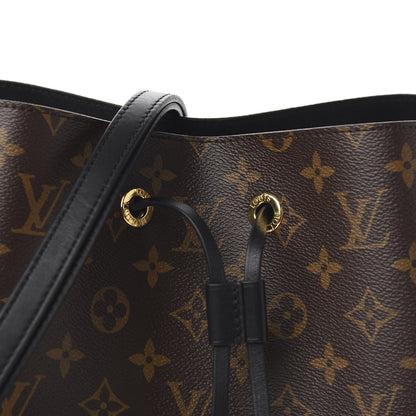 Louis Vuitton Monogram Neonoe MM Black 8 of 8