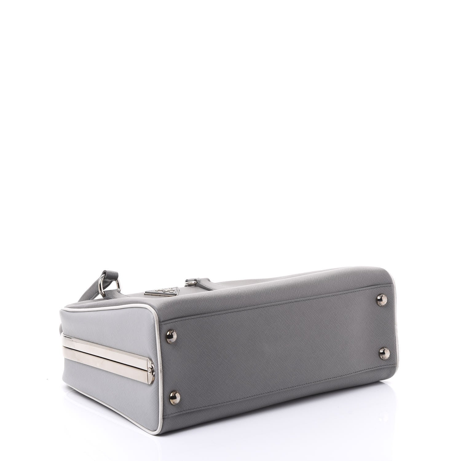 Prada Saffiano Lux Pyramid Bag Marmo 3 of 8