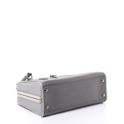 Prada Saffiano Lux Pyramid Bag Marmo 3 of 8