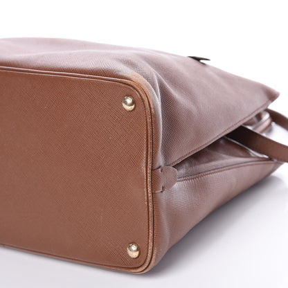Prada Saffiano Cuir Open Promenade Tote Palissandro 22 of 22