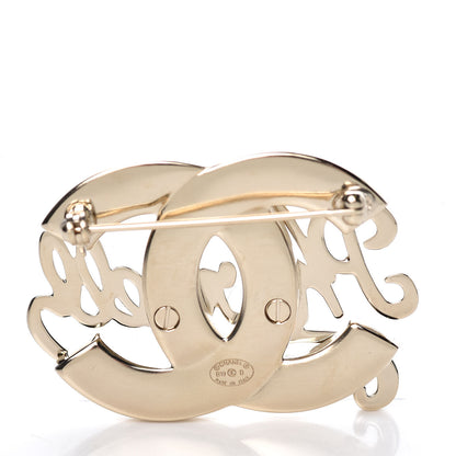 Chanel x Pharrell Williams Crystal Brooch Gold 3 of 5