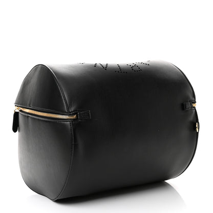 Stella McCartney Eco Alter Nappa Perforated Logo Shoulder Bag Black 4 of 10