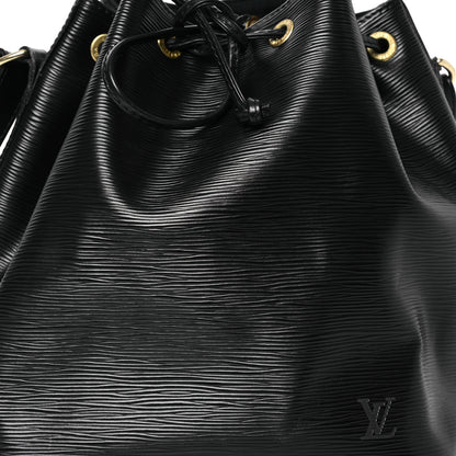 Louis Vuitton Epi Petit Noe Black 8 of 13