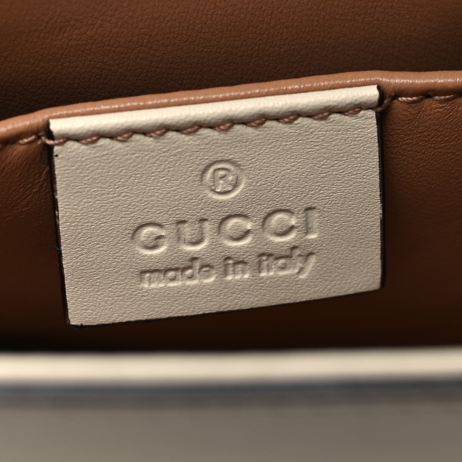 Gucci Nappa Pearl Studded Mini Queen Margaret Broadway Shoulder Bag Mystic White 6 of 11