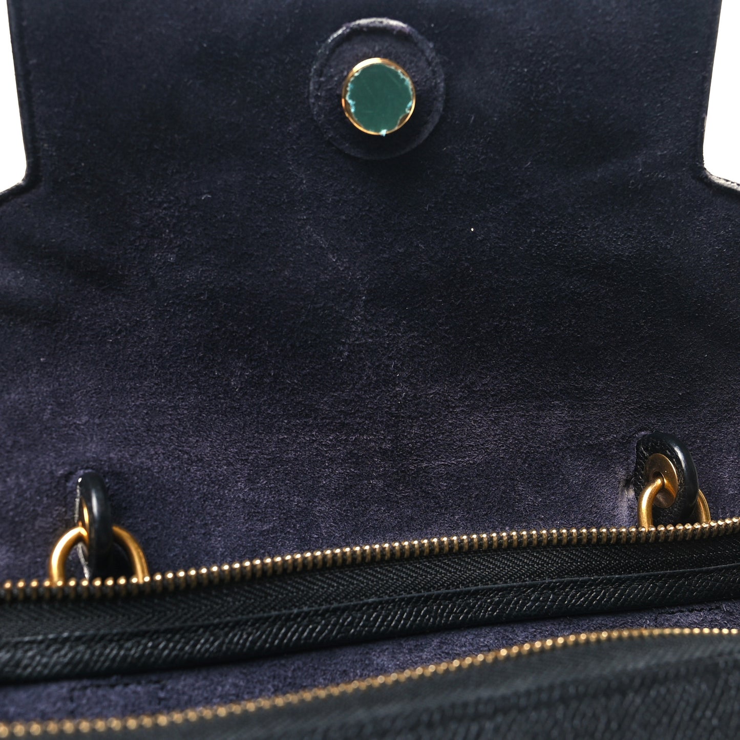 Grained Calfskin Micro Belt Bag Black