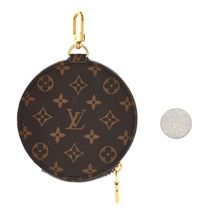 Louis Vuitton Monogram Multi Pochette Accessories Round Coin Purse 2 of 4