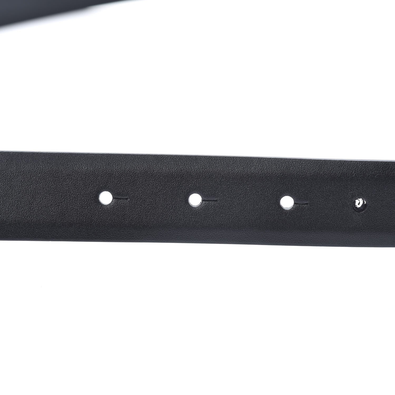 Chanel Calfskin CC Chain Logo Belt 90 36 Black 5 of 11
