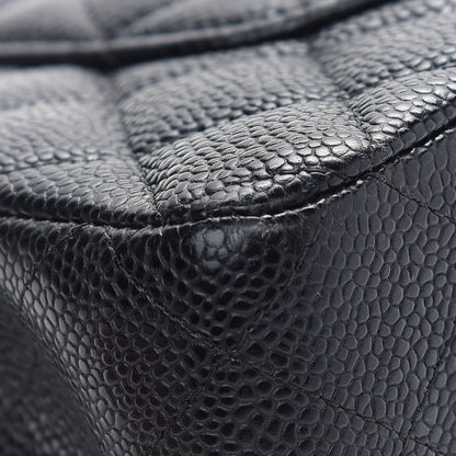 Chanel Caviar Quilted Medium Double Flap Black 11 of 11