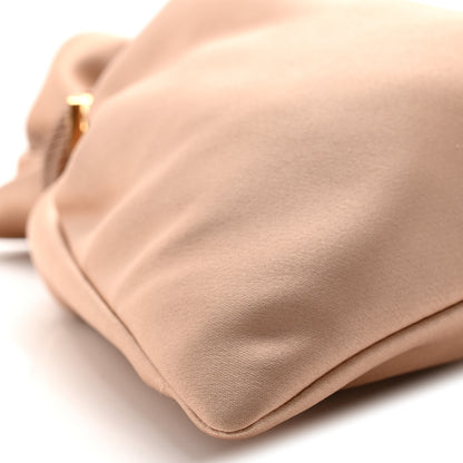 Saint Laurent Satin Evening Pouch Nude Baby Nude 9 of 11