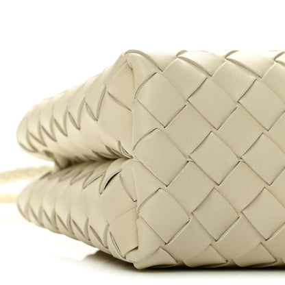 Bottega Veneta Nappa Intrecciato Mini Andiamo Shoulder Bag Sea Salt 8 of 9