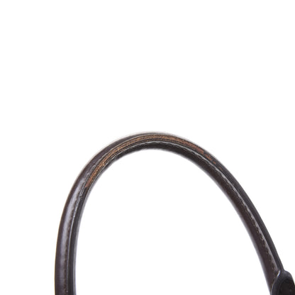 Louis Vuitton Cuir Taurillon Damier Ebene Normandy Black 12 of 14
