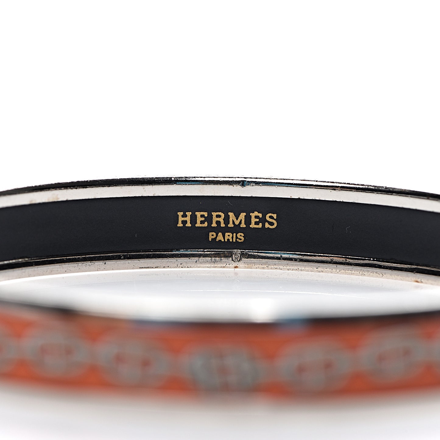 Enamel Printed Narrow Chaine d'Ancre Bracelet 70