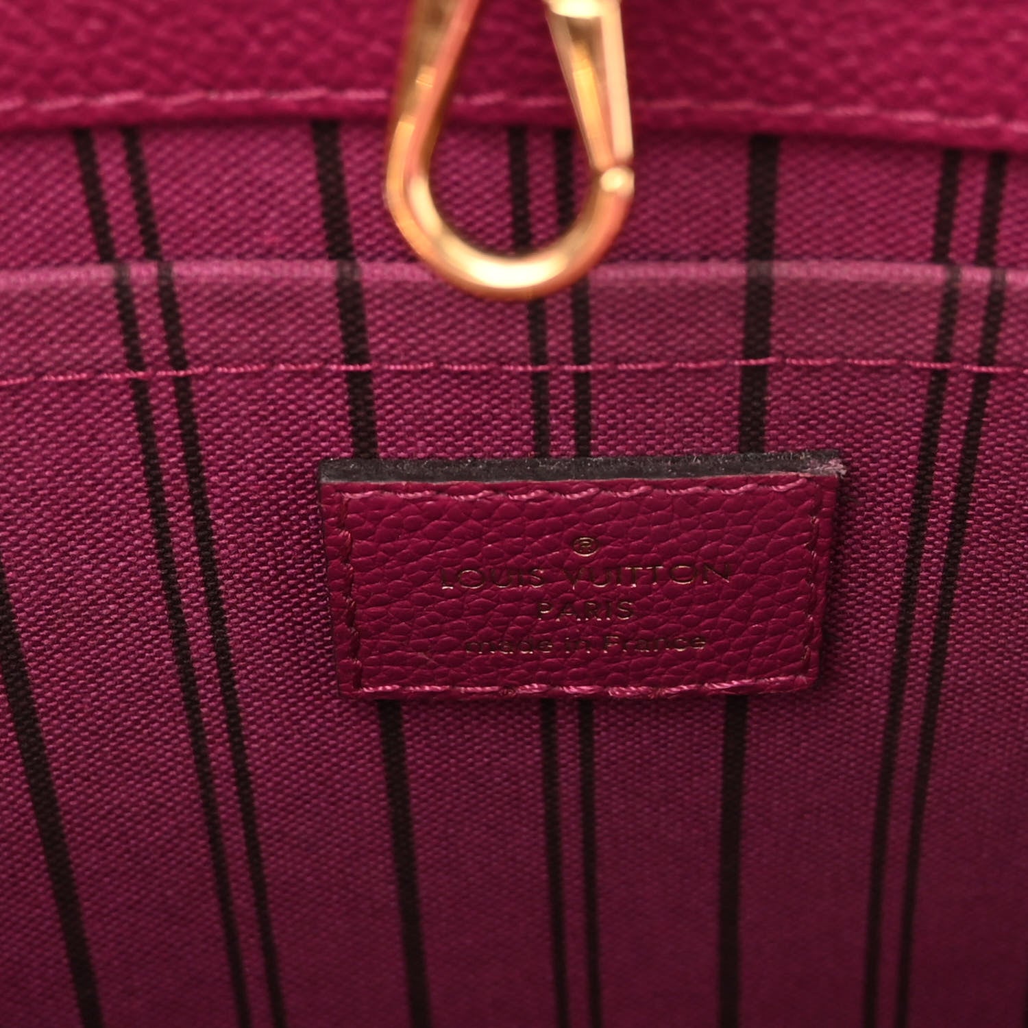 Louis Vuitton Empreinte Montaigne MM Grape 6 of 10