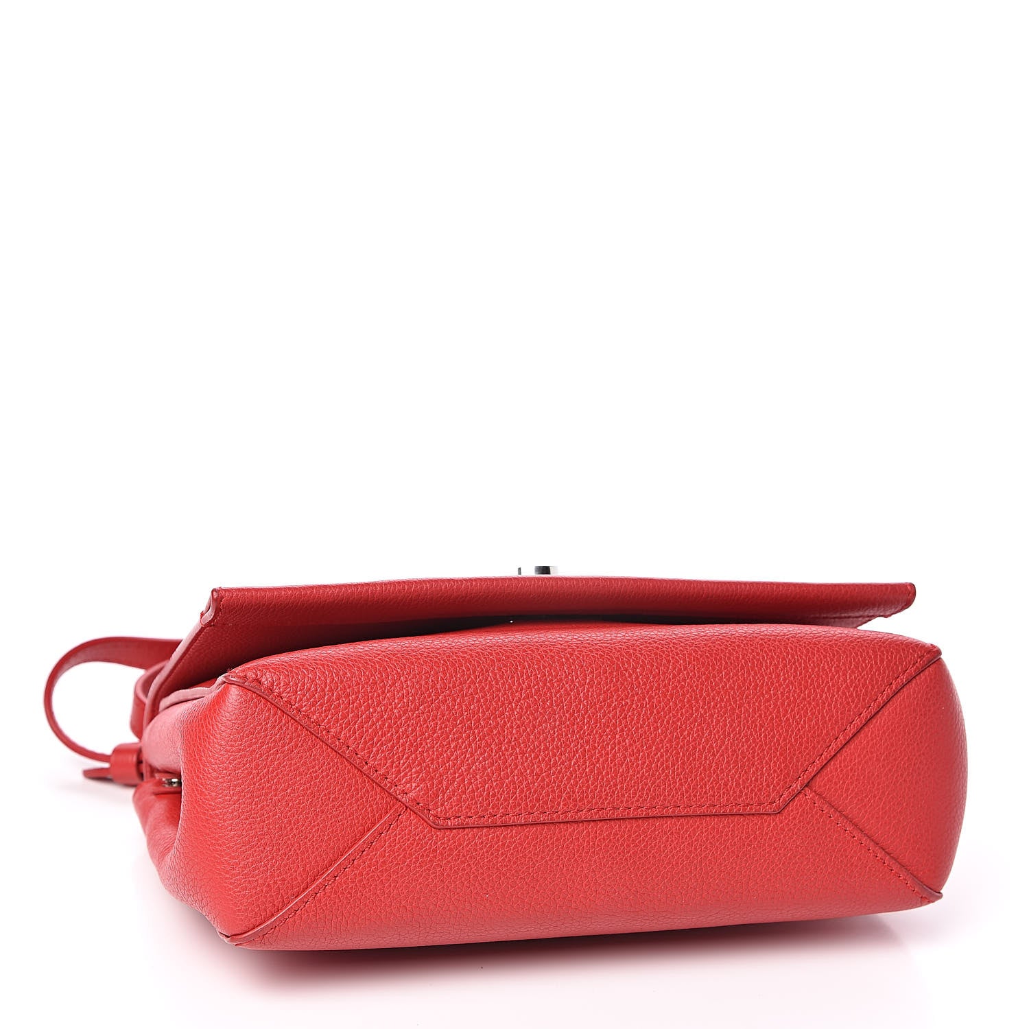 Louis Vuitton Calfskin Lockme II Chain Bag BB Rubis 4 of 9