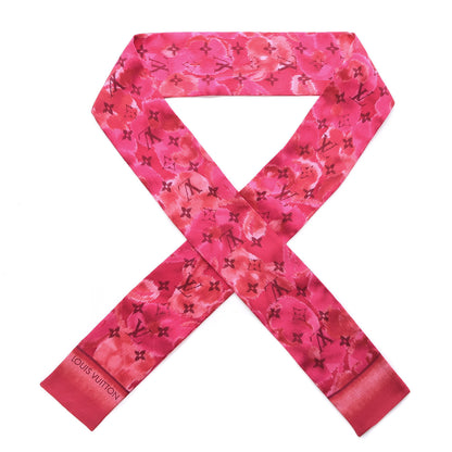 Louis Vuitton Silk Monogram Ikat Summer Bandeau Rose Indien 1 of 6
