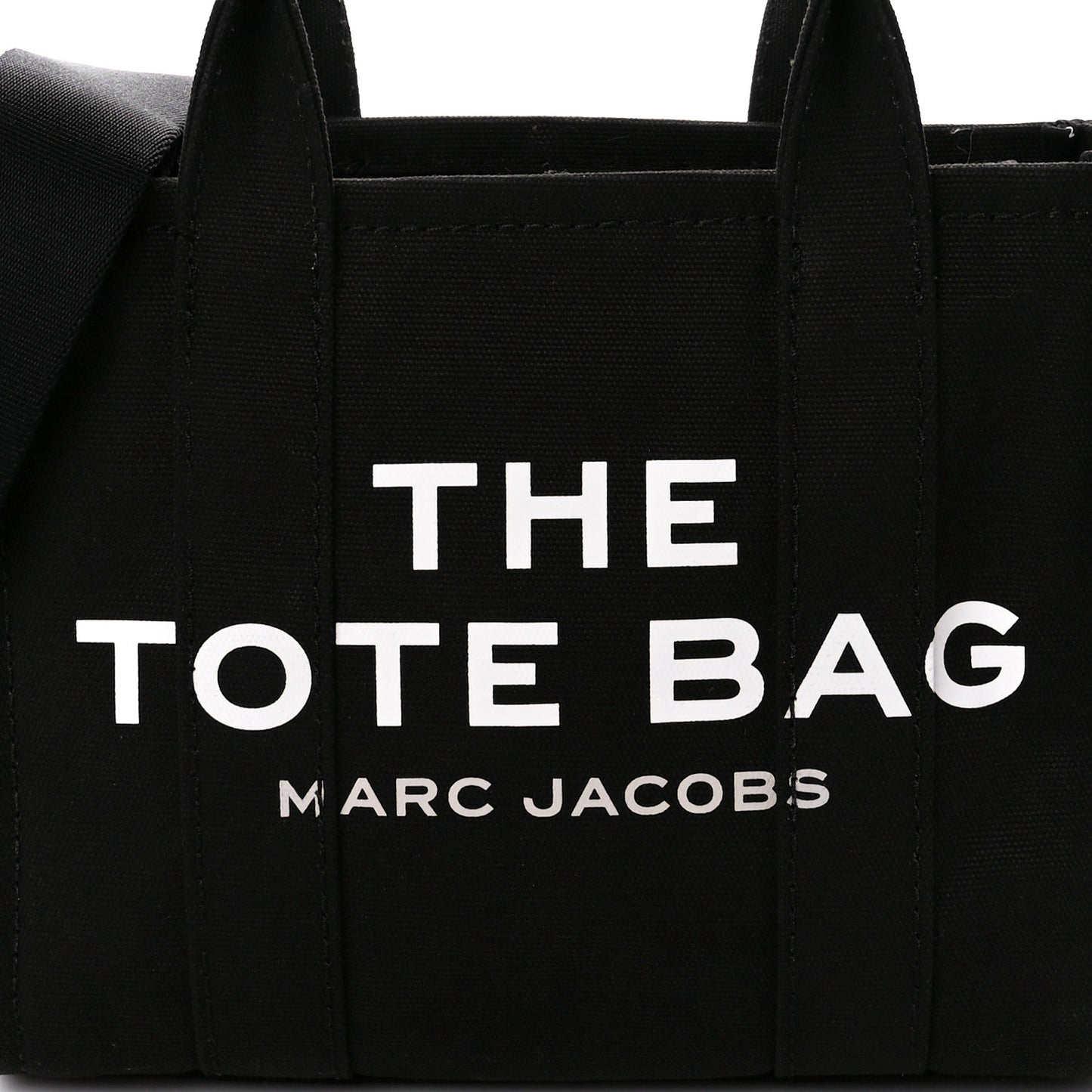 Cotton Canvas Small The Tote Bag Black