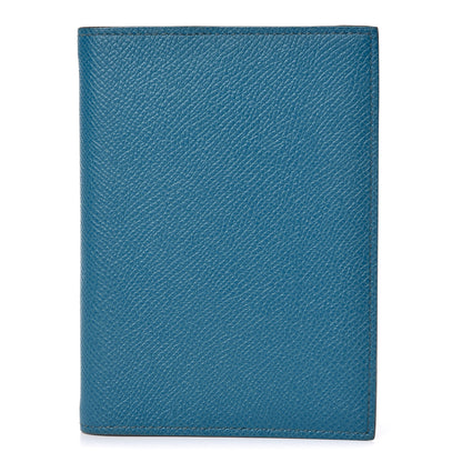 Hermes Epsom Globe Trotter Agenda Cover PM Bleu Izmir 1 of 7