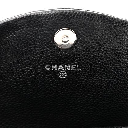 Chanel Caviar Half Moon Wallet On Chain WOC Black 7 of 13