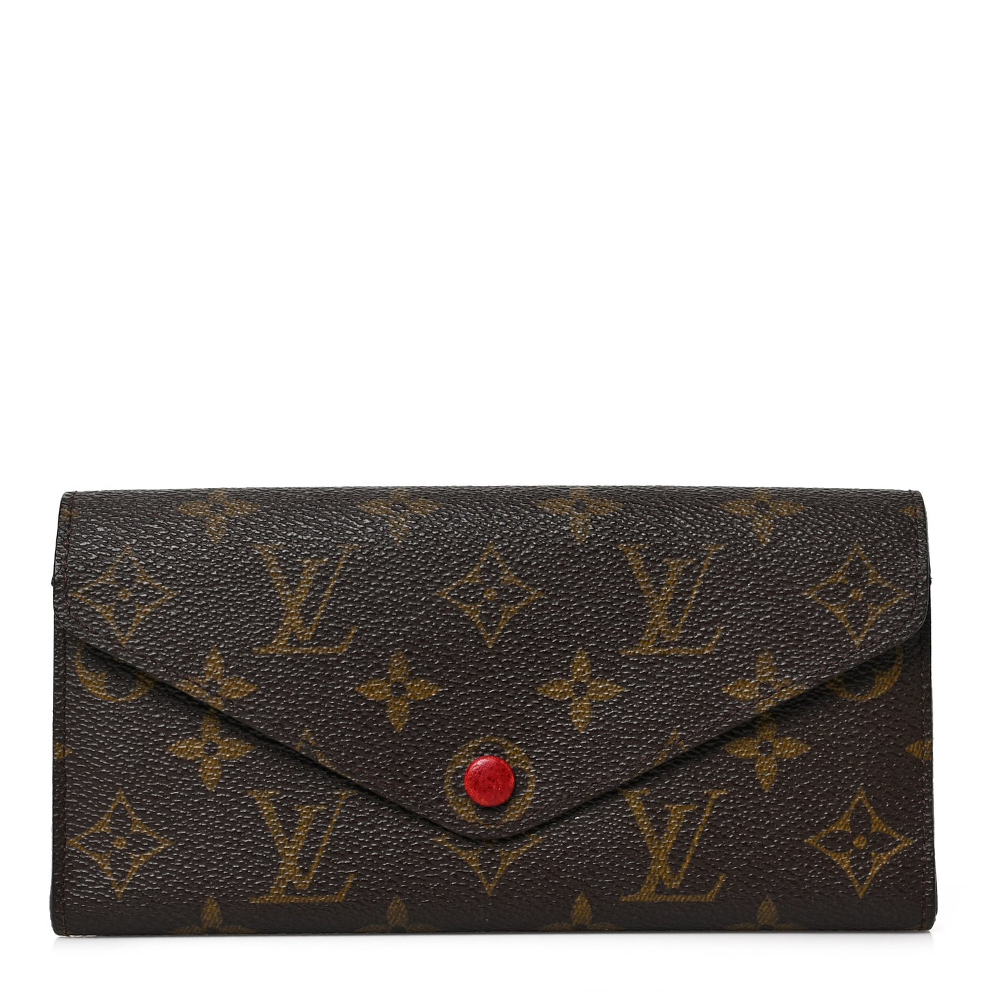 Monogram Josephine Wallet Red