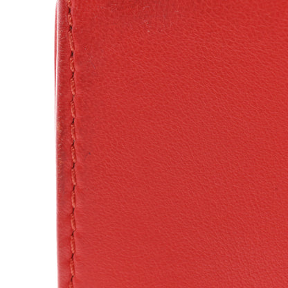 Chanel Lambskin Quilted Large Geometric Flap Red 11 of 13