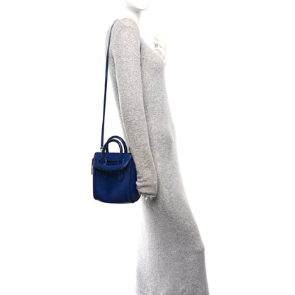 Alexander McQueen Calfskin Mini Heroine Royal Blue 2 of 11
