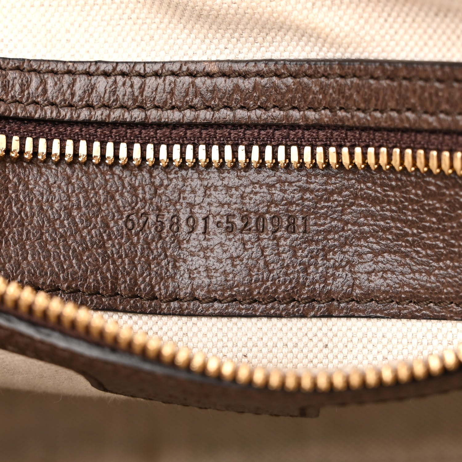 Gucci Monogram Jumbo GG Textured Dollar Calfskin Web Messenger Shoulder Bag Camel Ebony New Acero 7 of 10
