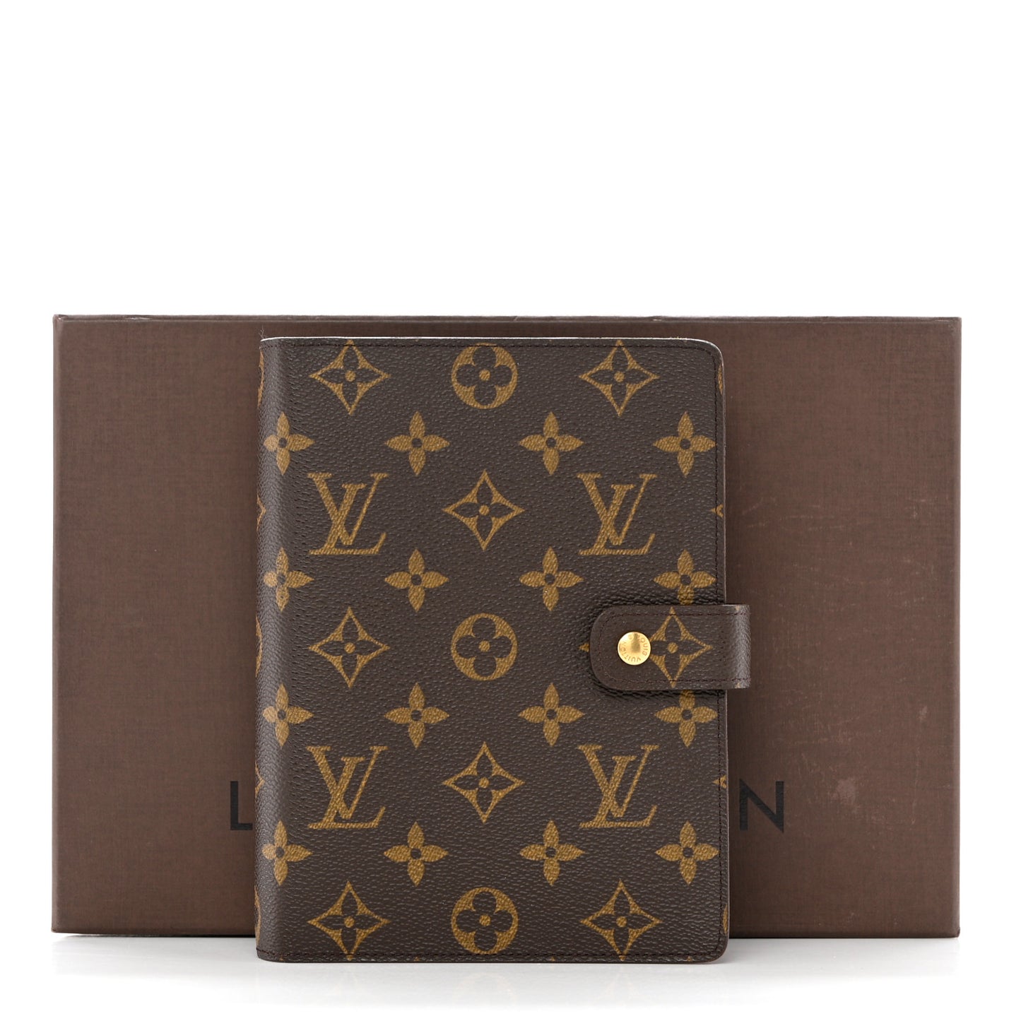 Monogram Medium Ring Agenda Cover