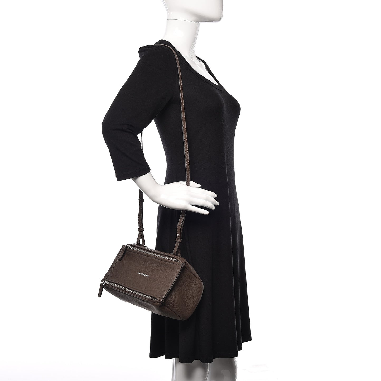 Sugar Goatskin Mini Pandora Heather Grey