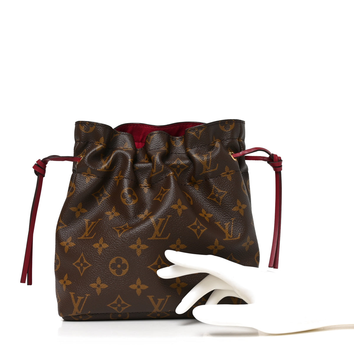 Louis Vuitton Monogram Pouch Noe Fuchsia 2 of 10