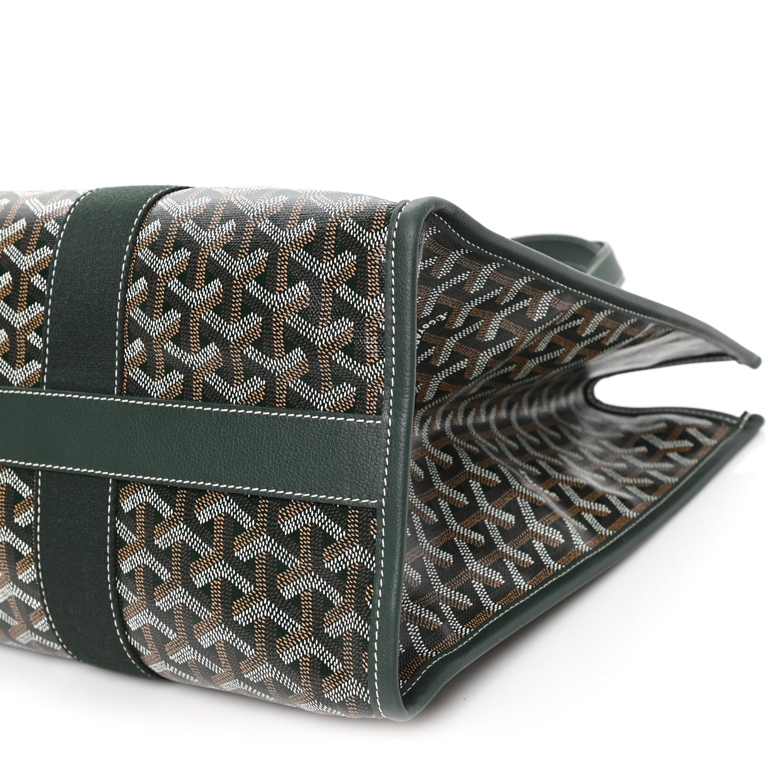 Goyard Goyardine Villette MM Tote Green 10 of 10