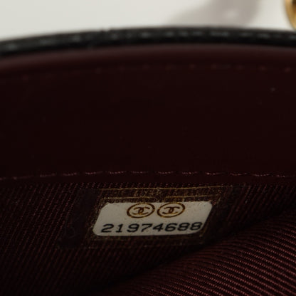 Chanel Caviar Quilted Wallet With Chain Black 9 of 9