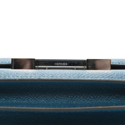 Hermes Epsom Constance 18 Bleu Agate 24 of 28