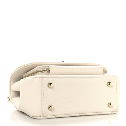 Chanel Caviar Quilted Small Business Affinity Flap White 4 of 14