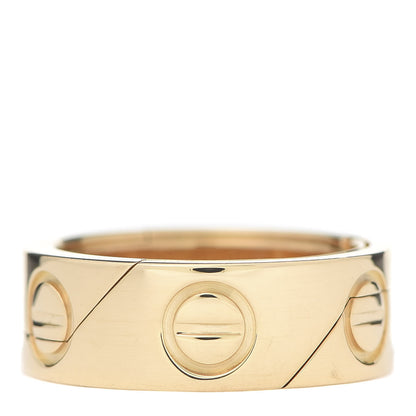Cartier 18K Yellow Gold 7mm Astro LOVE Ring 50 5.25 1 of 7