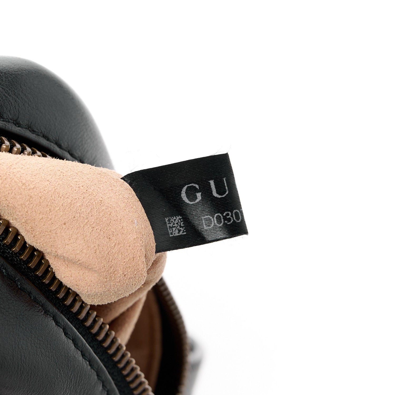 Gucci Calfskin Matelasse Mini GG Marmont Chain Shoulder Bag Black 8 of 16