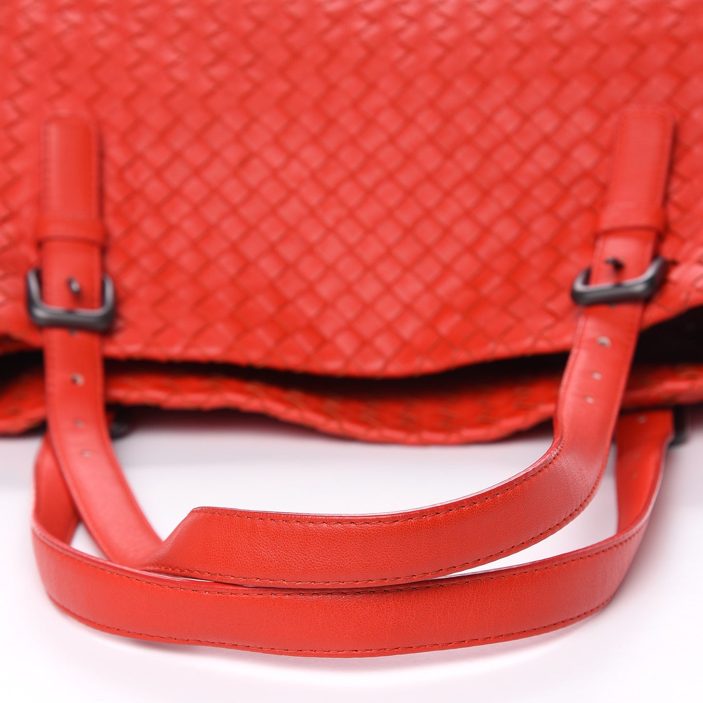 Nappa Intrecciato Large Seamless Tote Vesuvio